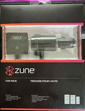 NEW Microsoft Zune Car Pack V2 FM Radio Transmitter Charger For All Zune Players