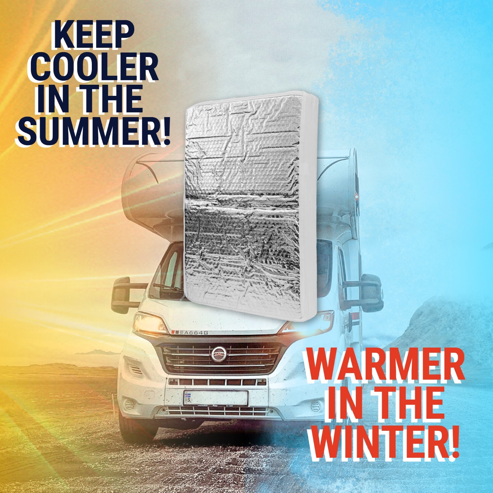 NEW Latch.it RV Shower Skylight Inner Dome Insulator, V2.1 14x22x2.75