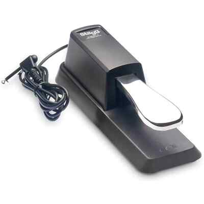Stagg Universal Dämpfer Sustain Fußschalter Pedal Yamaha Casio Klavier Keyboard UK