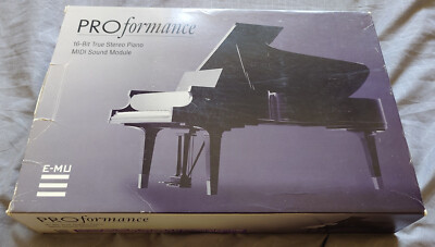 E-MU PROformance Plus Piano Soundmodul Model 9102