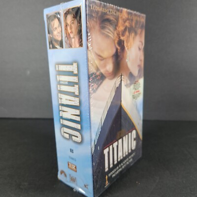 Titanic VHS Tape 1997 Movie 2 VHS TAPES Factory Sealed First