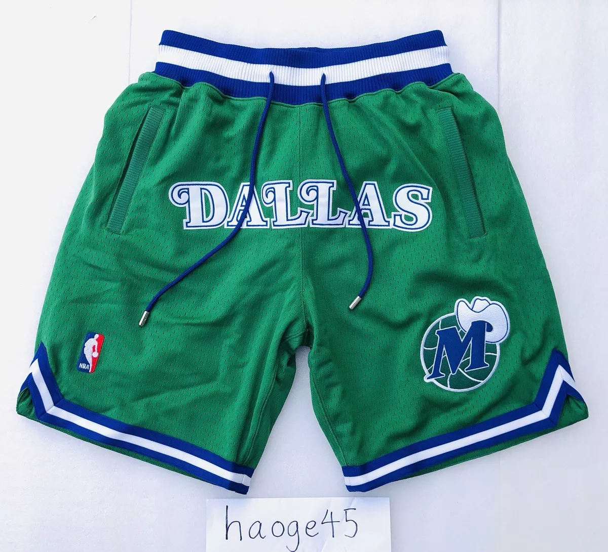 Just Don x Mitchell & Ness 1981-82 Dallas Mavericks shorts Size