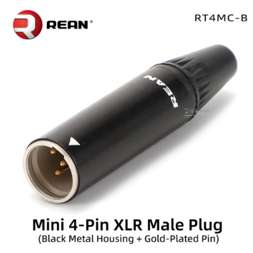 1 pieza NEUTRIK REAN 3/4/5 pines conector de cable pequeño xlr macho hembra mini enchufe de audio - Imagen 9 de 14