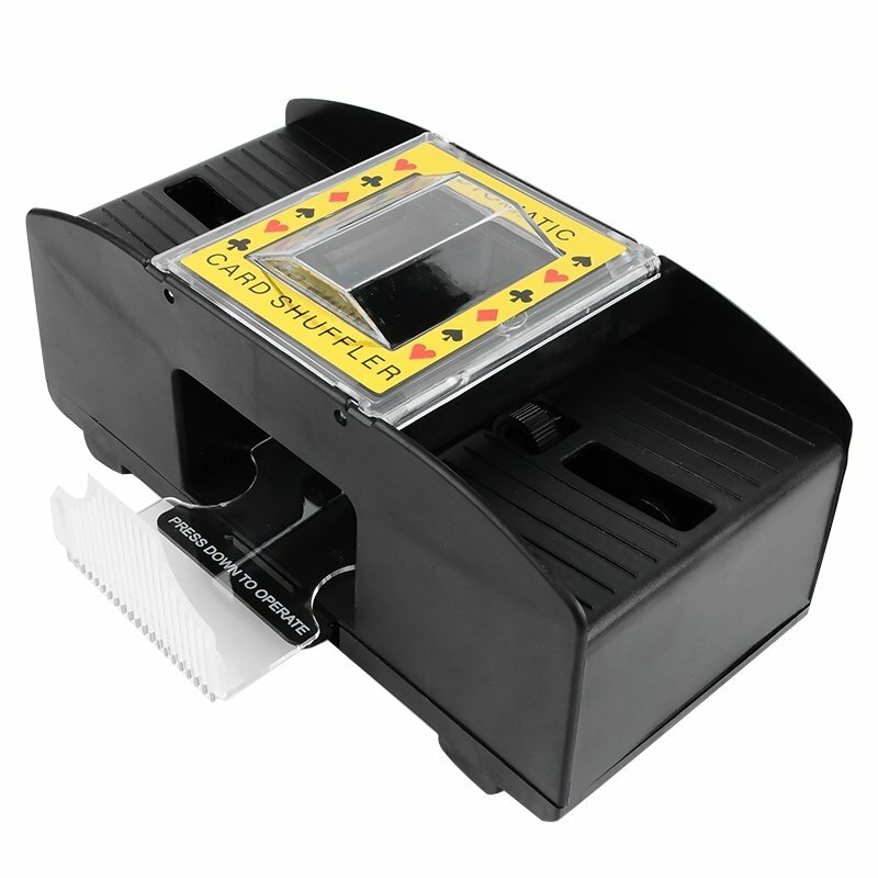 Automatischer Kartenmischer Elektrisch - Geräuscharmer Karten Shuffler Für Poker & Spiele