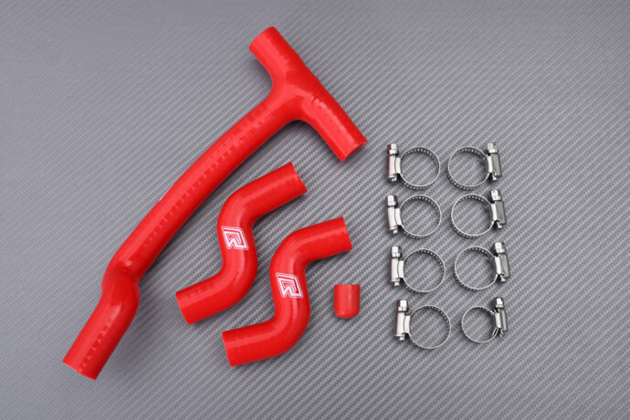Kit Tuyaux Radiateur BETA RR480 4T Rouge Durites Refroidissement Eau