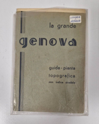La grande Genua, Topographischer Planführer mit Straßenverzeichnis - gebrauchtes Buch