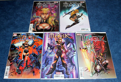 MAGIK 1 2 3 4 5 1st print J SCOTT CAMPBELL A set MARVEL 2025 NM NEW UNREAD X-MEN