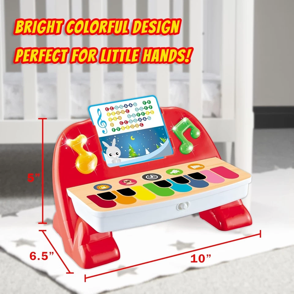 Juguete de piano para niños Magic Touch | Juguetes musicales para niños pequeños 1-3 Foto 3 de 4