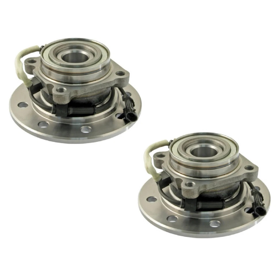 Conjunto de cojinete de cubo de rueda delantera para GMC K1500, K2500, K3500,.. (8 pernos) PAR Foto 2 de 3