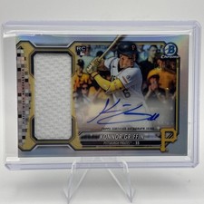2026 Bowman Chrome Konnor Griffin Jumbo Chrome Relic Auto 50/150 RC Pirates