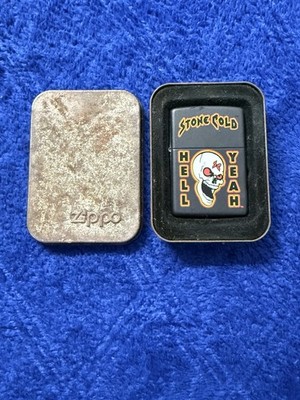 Stone Cold Steve Austin  Stone Cold Hell Yeah  Zippo WWE 3:16 New 2000) RARE