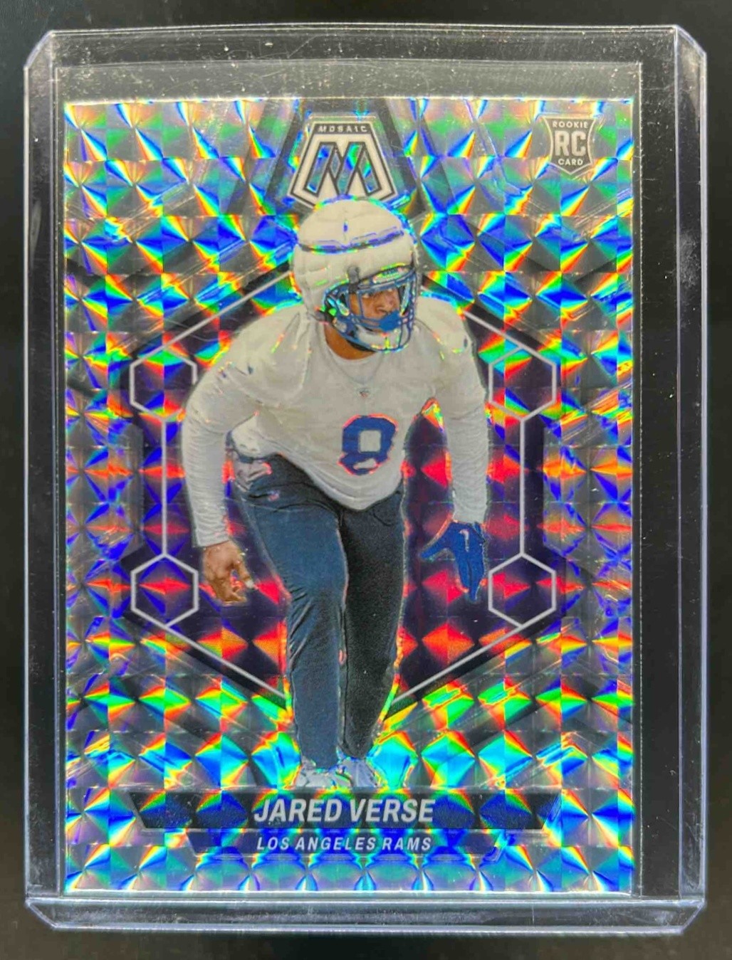 2024 Mosaic Jared Verse RC Mosaic Prizm Rookie #319 Rams