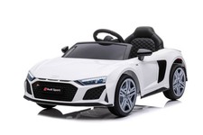 Audi R8 Spyder Licensed 12V Kids Electric Ride-On w/ Remote - White