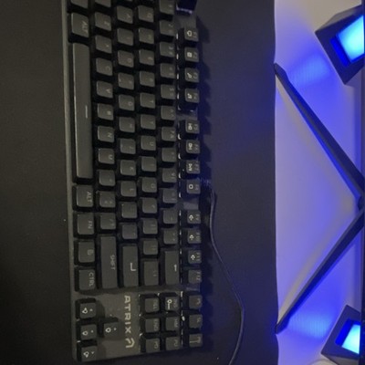 ATRIX Mechanical USB Keyboard Black QWERTY English Layout