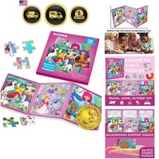 Magnetic Puzzles for Kids Ages 4-6 36 Pieces Sudoku Toddler Puzzles Ages 2-...