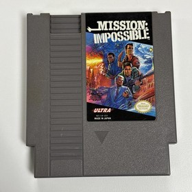 Mission: Impossible (NES Nintendo Entertainment System, 1990) Clean