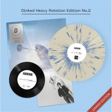 Geese Getting Killed Vinyl Dinked Edition Cream & Blue Splatter Bonus 7"