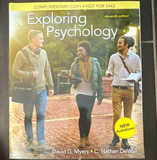 Exploring Psychology 11th Edition Hardcover 2...