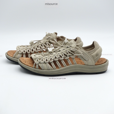 Size 10 Men's KEEN Uneek 2 OT Open Toe Sandals 1028573 Plaza Taupe