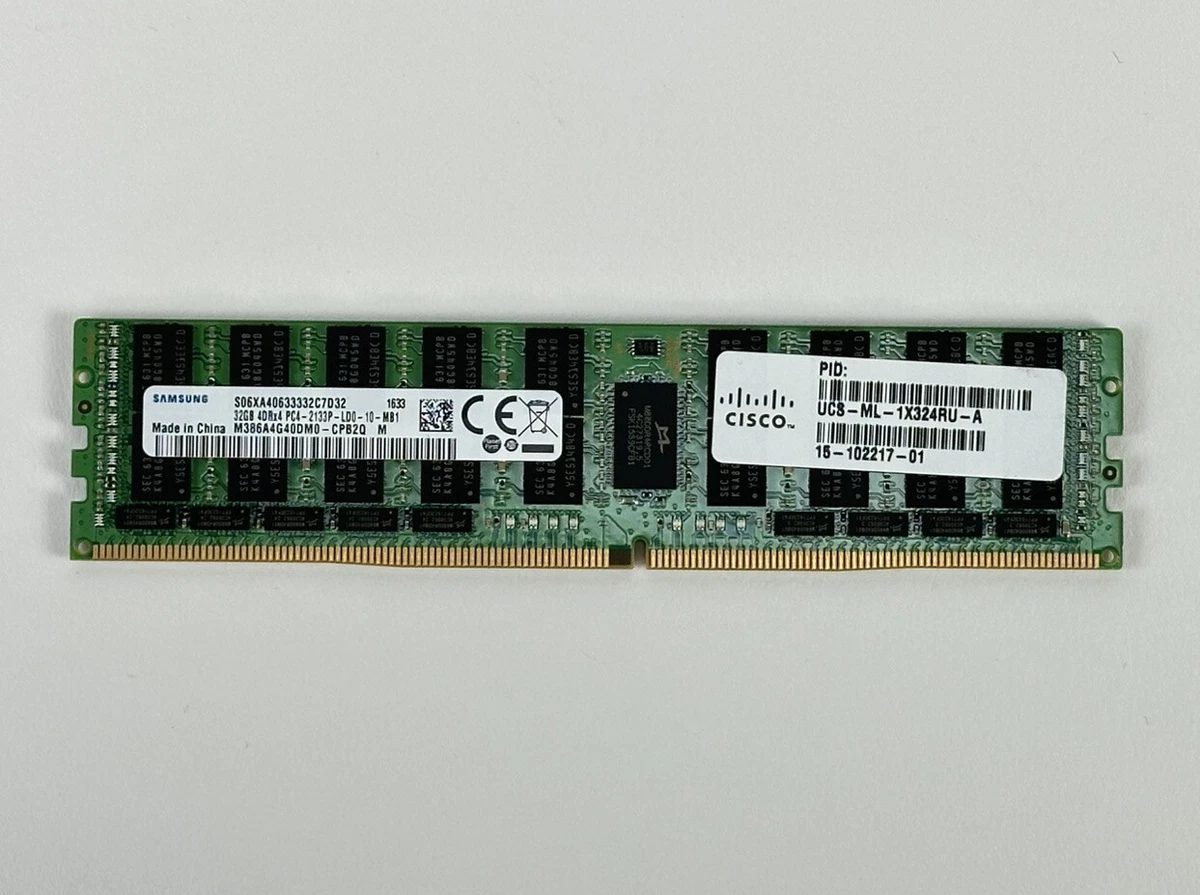 PC4-17000 (DDR4-2133) Bus Speed Computer RAM 32 GB Total Capacity