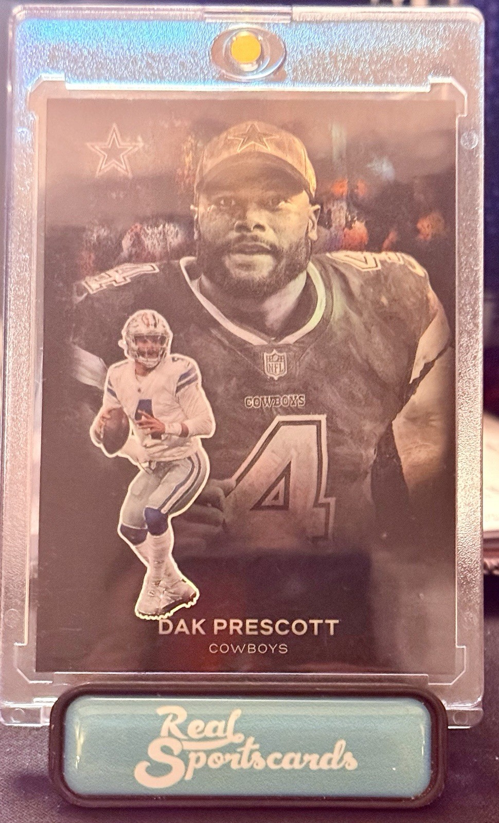 2022 Panini Prizm Profiles Dak Prescott #7 - CASE HIT - SP - BIG CARD HERE!