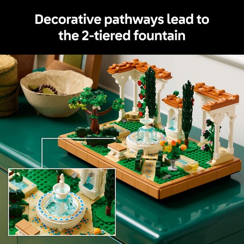 LEGO Iconos Fuente Jardín 10359 - Imagen 4 de 6