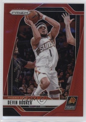 2024-25 Panini Prizm Red Prizm 162/299 Devin Booker #8 7n6