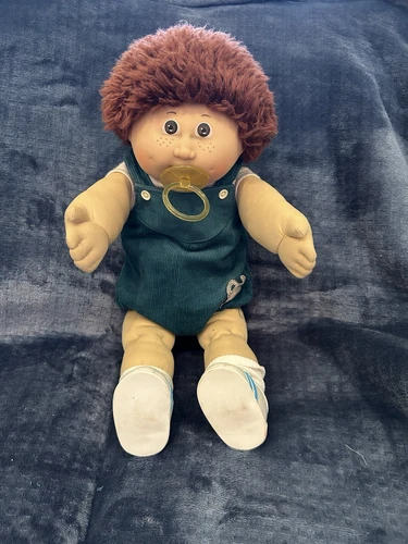Vintage Jesmar Cabbage Patch Kid Auburn Fuzzy Hm 4 Jesmar Clothes 😍 EUC