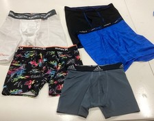Shock Doctor 221 2 Pr Hanes Boxers 1 pr Hurley Boxers 1 pr adidas Youth XL