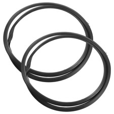 2 Pcs Beauty Salon Equipment Barber Chair Base Gasket Hydraulic Foot Caps