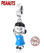 Peanuts  Lucy Charm Sterling Silver S925 Charm FREE OFFER