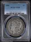 1904-P $1 Morgan Silver Dollar PCGS VF 30