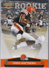 2011 Gridiron CHRIS MATTHEWS RC!!! RARE Seahawks