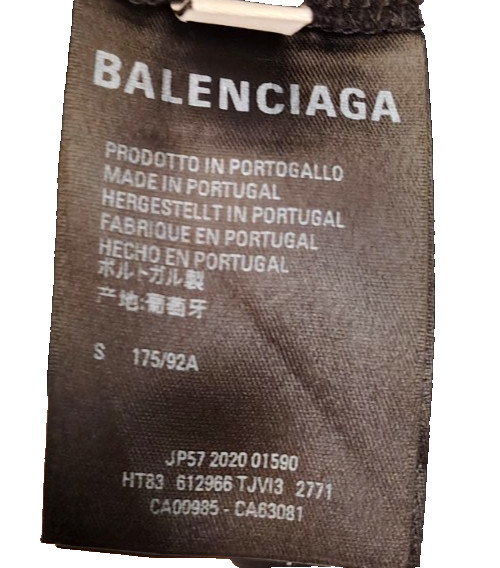 BALENCIAGA -- Multi Languages T-Shirt (Size S) thumbnail 4