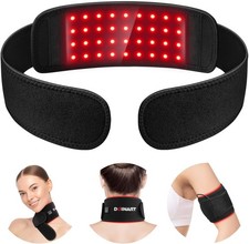 Red Light Therapy Belt for Neck, Portable Near Infrared Light Therapy for Face a