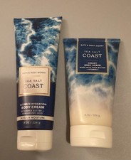 Bath And Body Works SEA SALT COAST Body Cream  Body Scrub