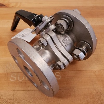 Kitz A9XT1, A9Y21 10K Cast Stainless Steel Manual Ball Union Valve, 25mm I.D.