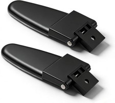 2x 103528 Glass Rear Door Hinge For Leer Truck Cap 100xl100le 71543 53248 67158