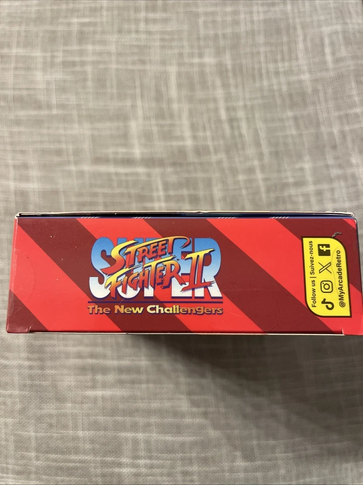My Arcade Pocket Player Pro Super Street Fighter II Portátil – Frete Grátis - Imagem 4 de 4