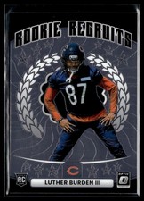 2025 Panini Donruss Optic Football Rookie Recruits #6 Luther Burden III RC