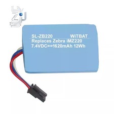 Batería de repuesto 3,7 V 1620 mAh para impresora Zebra iMZ220 iMZ320 BT17790-1 1 PIEZA