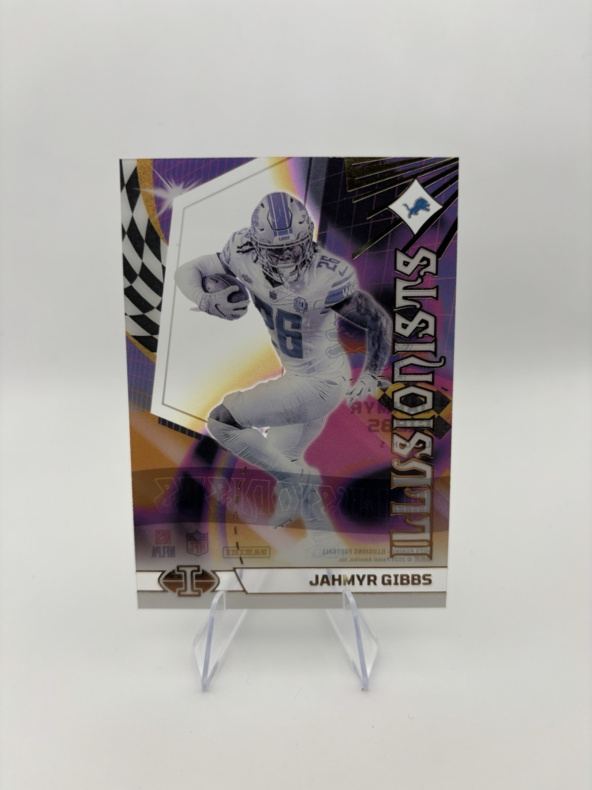 2023 Panini Illusions - Illusionists Jahmyr Gibbs #14 (RC)