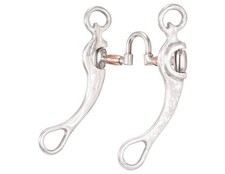 Tough 1 Bit Engraved Aluminum Correction Mouth Control Silver 25770