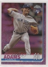 2019 Topps Chrome Pink Refractor Chance Adams #109 g6p