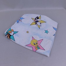Vintage 90s Baby Looney Tunes Fitted Cotton Crib Sheet 9608