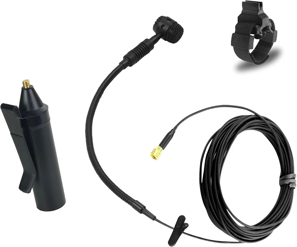 Universal Clip On Mic for Clarinet - XLR Connectivity - Image 3 of 4