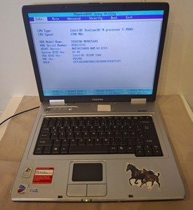 Toshiba Satellite L10  15,6" Display Lap Top Notebook ( 1987 )