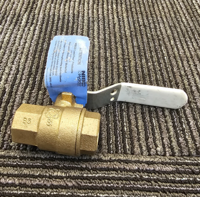 #ad #ad Nibco NLB950X8 T 585 80 LF: 3 4quot; Threaded Bronze Full Port Ball Valve Lead Free $19.99