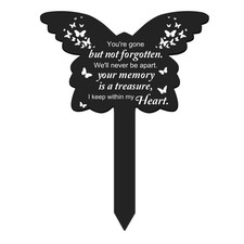 Butterfly Grave Decoration for Cemetery Grave Marker for Loss of Love Memorial P