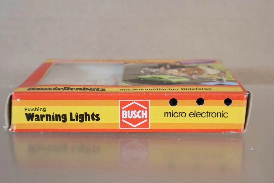 BUSCH 5947 N SCALE FLASHING WARNING LIGHTS KIT for MODEL RAILWAY om - Image 3 of 4